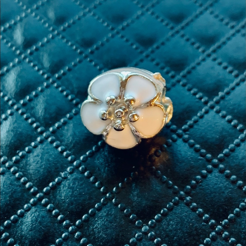 Enamel Flower European Bracelet Charm